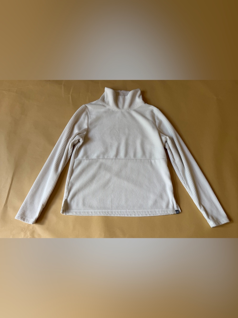 American Outdoorsman Corduroy Ribbed Mock Neck  Sweater Women’s Medium
